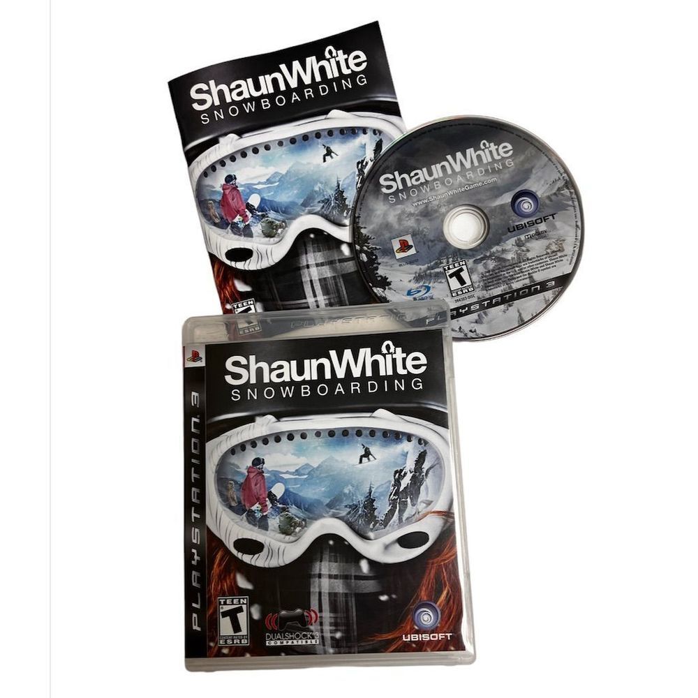 Shaun‎ White Snowboarding Sony PlayStation 3 PS3 Game Complete CIB Ubisoft